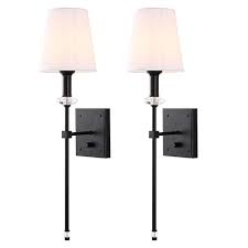 Black Wall Sconce Wbwl Lq12 Bk