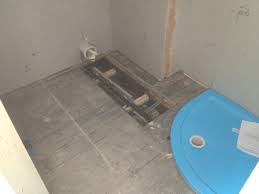 can i have a flush to floor shower tray