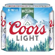 save on coors light lager beer 6 pk