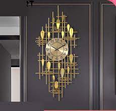 luxury creative wall clock bedroom big