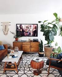 Mid Century Chic Living Room Design