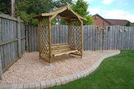 Arbour With Swing Seat Traditional