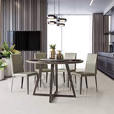 Valerie pine solid wood dining table. 6 Seater Round Dinning Table Set Italian Modern Style Round Rotating Wooden Dining Table Wooden Round Table With Lazy Susan Buy Round Wood Dining Table With 6 Chairs Round Dining Table With