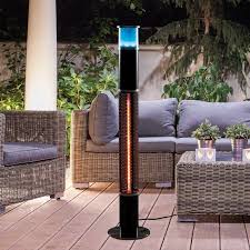 Patio Heater 3 In 1 Light Up Tower