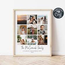 Photo Gift Collage Template Printable