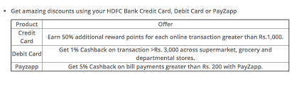 If you own an hdfc bank credit card, you would be aware that the bank offers a high degree of flexibility when it comes to the payment of the credit card bill.the flexibility is in the form of the diverse and easy to use offline and online credit card payment methods, and you may choose one as per your convenience and preference. Hdfc Bank Online Spend Offer Bonus Reward Points For Credit Card Holders Live From A Lounge