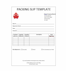 30 Free Packing Slip Templates Word Excel Template Archive