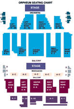 Boston Ma Orpheum Theatre Ma Concert Tickets Ebay