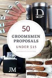 groomsmen proposals under 15