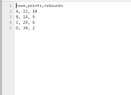 skip n rows while reading a csv file