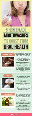 6 best natural homemade mouthwashes