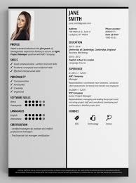 Download from a cv library of 229 free uk cv templates in microsoft word format. Best Free Resume Templates To Download In Pdf
