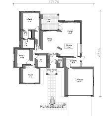 3 Bedroom House Plan With Garage