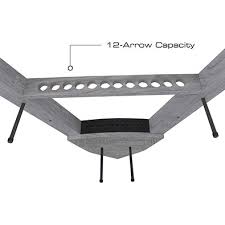 Compound Bow 12 Arrow Wall Storage Rack