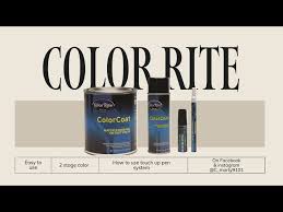 Color Rite Paint Touch Up Kit Use And