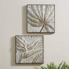 Palm Leaf Wall Art Split P