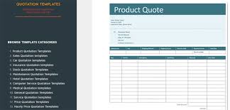 Quotation Templates Improvise Your Business Proposal With