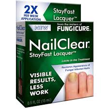 nail clear stay fast lacquer from the