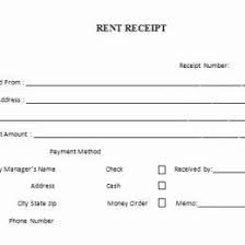 Rent Receipt Template For Word Rental 322451602398 Free Rent