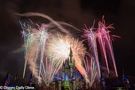magic kingdom fireworks show and parade