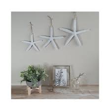 Faux Starfish Wall Hangings Set Of 3
