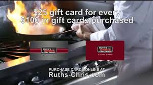ruth s chris steak house tv spot