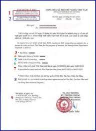 vietnam visa approval letter