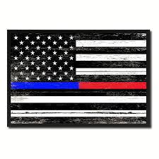 thin red line american flag hd