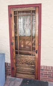 Wood Storm Screen Doors For Bungalows