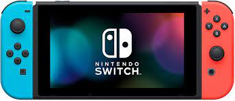 Máy Chơi Game Nintendo Switch Neon Red Blue V2