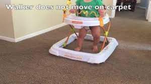 baby walker that can roll on carpet