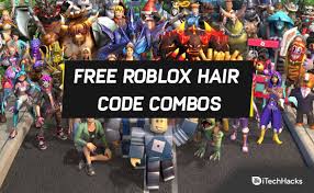 top 100 free roblox hair code combos