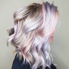 Blonde hair with rainbow roots 97 Cool Rainbow Hair Color Ideas To Rock Your Summer