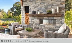 let stone veneer enhance your outdoor