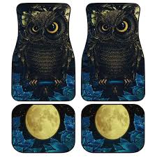Moonlight Owl Car Seat Covers Custom