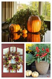 Dishtowels help keep the entire gourds underwater instead of floating to the surface. Tips For Fall Decorations Natural And Easy Autumn Decor Ideas