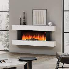 Led Fireplace Electric Heater Fire