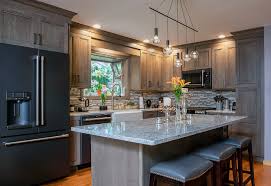 Cherry tends to have predominantly red undertones; Kitchen Remodel With Cherry Wood Cabinets Viking Kitchen Cabinets