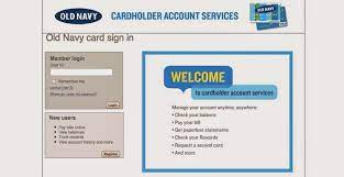 This quick guide will show you how to properly manage your old navy card account. Oldnavycreditcardcenter Old Navy Credit Card Login Cardholder Account Services Login My Page