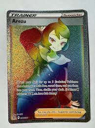Pokémon TCG Arezu Sword & Shield - Lost Origin 204/196 Rainbow Secret  Rare | eBay