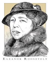 Politician eleanor roosevelt was one of the most admired americans of the 20th century. Eleanor Roosevelt Drawing By Greg Joens