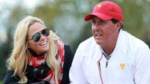 2 tee box shortly after her husband teed off. Who Is Phil Mickelson S Wife Meet Amy Mickelson