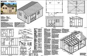 printable garden shed plans small