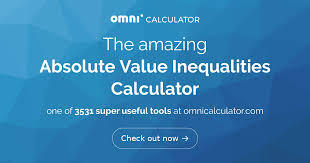 Absolute Value Inequalities Calculator