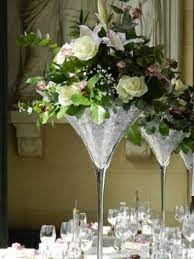 Clear Martini Vase