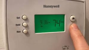 thermostat to 82 degrees