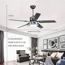 bmt 52 inch ceiling fan with light