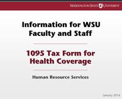 There are three different versions, depending premium tax credit: Employees Will Receive New Health Insurance Tax Forms Wsu Insider Washington State University