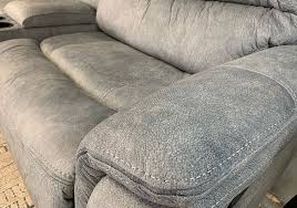 sierra pebble 6pc reclining sectional