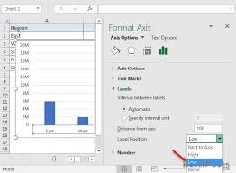 How To Move X Axis Labels From Top To Bottom Excelnotes